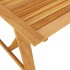 Mesa de comedor de jardín madera maciza de acacia 206x100x74