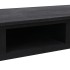 Mesa consola de madera negra 110x45x76