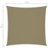 Toldo de vela cuadrado tela Oxford beige 7x7