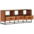 Mueble para la TV madera maciza de acacia 110x30x45