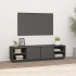 Mueble de TV madera maciza de pino gris 156x40x40