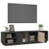 Mueble de TV madera maciza de pino gris 156x40x40