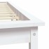 Estructura de cama madera maciza de pino blanco 120x200