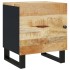 Mesitas de noche 2 uds madera maciza de mango 40x33x46