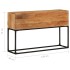 Mesa consola de madera maciza de acacia 120x30x75