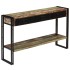 Mesa consola madera maciza reciclada 120x30x76