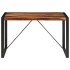 Mesa de comedor de madera maciza de sheesham 120x60x76