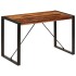 Mesa de comedor de madera maciza de sheesham 120x60x76