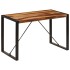 Mesa de comedor de madera maciza de sheesham 120x60x76