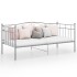 Estructura de sofá cama metal gris 90x200