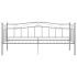 Estructura de sofá cama metal gris 90x200