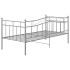 Estructura de sofá cama metal gris 90x200