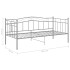 Estructura de sofá cama metal gris 90x200