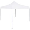 Carpa plegable profesional acero blanco 3x3 m