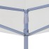 Carpa plegable profesional acero blanco 3x3