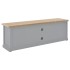 Mueble para el televisor de madera gris 120x30x40