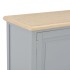 Mueble para el televisor de madera gris 120x30x40