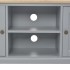 Mueble para el televisor de madera gris 120x30x40