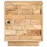 Mesita de noche de madera maciza de mango 40x30x45