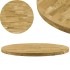 Superficie de mesa redonda madera maciza de roble 44 mm 800