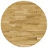 Superficie de mesa redonda madera maciza de roble 44 mm 800