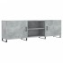 Mueble de TV madera de ingeniería gris hormigón 150x30x50