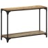 Mesa consola de madera maciza reciclada 110x30x75