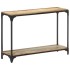 Mesa consola de madera maciza reciclada 110x30x75