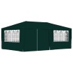 Carpa profesional para fiestas con paredes verde 90 g/m² 4x6 m