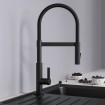 SCHÜTTE Grifo mezclador de lavabo MIAMI negro mate