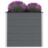 Arriate de WPC gris 100x50x91