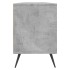 Mueble de TV madera contrachapada gris hormigón 150x30x44,5