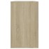 Aparador de madera contrachapada roble Sonoma 120x41x75