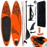 Juego de tabla de paddle surf inflable naranja 305x76x15