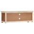 Mueble para TV de madera maciza reciclada 120x30x40