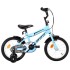 Bicicleta infantil 14 pulgadas negro y