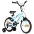 Bicicleta infantil 14 pulgadas negro y