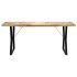 Mesa de comedor de madera maciza de mango 180x90x76