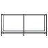 Mesa consola vidrio templado blanco 160x35x75,5