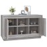 Aparador de madera contrachapada gris Sonoma 102x35x60