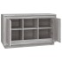 Aparador de madera contrachapada gris Sonoma 102x35x60