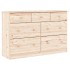 Cómoda cajonera ALTA madera maciza pino 112x35x73