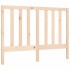 Estructura de cama con cabecero madera maciza 140x190