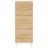 Aparador de madera contrachapada roble Sonoma 34,5x34x180