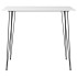 Mesa alta de cocina blanco 120x60x105