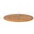 Superficie de mesa redonda madera maciza de teca 2,5 cm 80