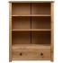 Librería de madera maciza de pino estilo Panamá 80x35x110