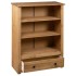 Librería de madera maciza de pino estilo Panamá 80x35x110