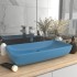 Lavabo de lujo de cerámica rectangular azul claro mate 71x38