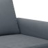 Sillón de terciopelo gris oscuro 60